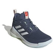 adidas Halowe buty do gry CrazyFlight Mid granatowe/białe dla kobiet