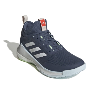 adidas Halowe buty do gry CrazyFlight Mid granatowe/białe dla kobiet