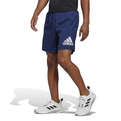 adidas Spodenki biegowe Run It Short (odprowadzające wilgoć) 5in krótkie granatowe męskie