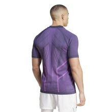 adidas Polo tenisowe Pro Seamless AEROREADY FreeLift 2024 fioletowe męskie