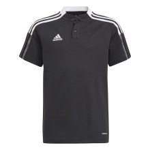 adidas Sport-Polo Team Tiro 21 czarny chłopcy