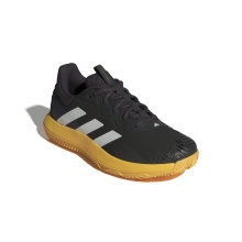 adidas Buty tenisowe SoleMatch Control Clay/na korty ziemne czarne/pomarańczowe męskie