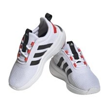 adidas Sneakersy biegowe Racer TR23 (Amortyzacja) biały/czarny/czerwony dziecięce