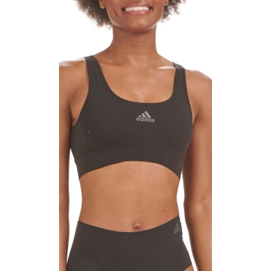 adidas Bielizna funkcjonalna Sport-Bra Bralette (bezszwowy, idealne dopasowanie) czarny Damski