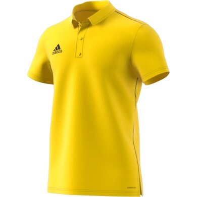 adidas Sport-Polo Core 18 Climalite żółty męski