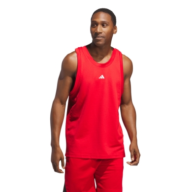 adidas Tank-Top Basketball Legends czerwony męski