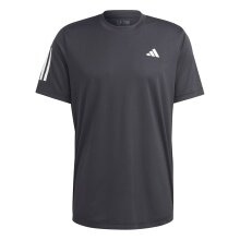 adidas T-shirt tenisowy Club 3-Stripes czarny męski