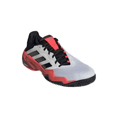 adidas buty tenisowe Barricade 13 Allcourt/Stabil 2025 czarne/czerwone/białe męskie