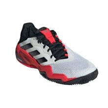 adidas buty tenisowe Barricade 13 Clay/Sandplatz/Stabil 2025 białe/czarne/czerwone męskie