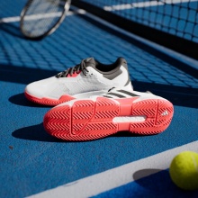 adidas buty tenisowe SoleMatch Control 2 Allcourt 2025 białe/czerwone/czarne męskie