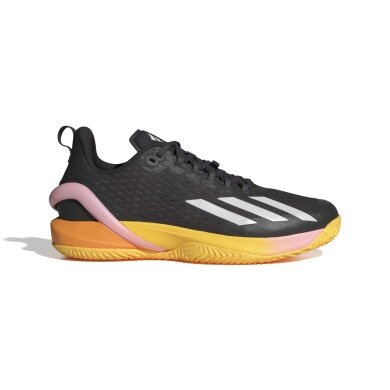 adidas buty tenisowe adizero Cybersonic Clay/Piasek/Lekkość 2024 czarny/pomarańczowy męskie