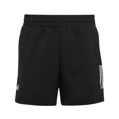 adidas Spodenki tenisowe Short Club 3-Pasy Aeroready czarne dla chłopców