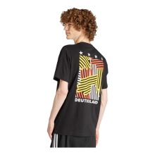 adidas T-shirt rekreacyjny Team Deutschland/Germany (100% bawełna) czarny męski