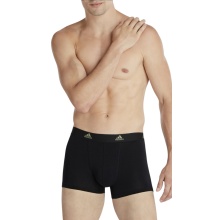 adidas bielizna bokserki Active Flex Cotton Trunk (bawełna) czarny/zielony/kamuflaż - 3 sztuki