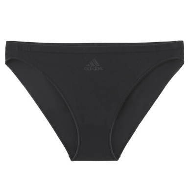 adidas Bielizna Slip Bikini Seamless (regulująca wilgoć) czarny Damski