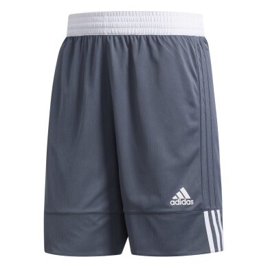 adidas Spodenki sportowe 3G Speed Reversible (Koszykówka) szare/białe męskie