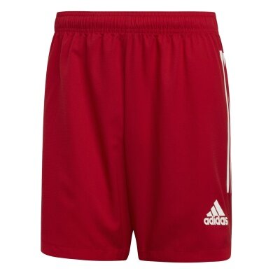 spodenki sportowe adidas Condivo 20 Short (lekkie, pochłaniające wilgoć) krótkie czerwone męskie