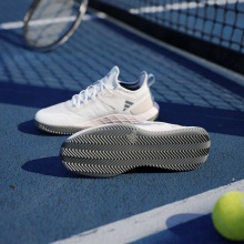 adidas Buty tenisowe Adizero Ubersonic 4.1 Clay/Piaskowe szare/beżowe/różowe Damskie