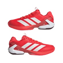 adidas buty tenisowe Adizero Ubersonic 5 Clay/Sandplatz czerwono/białe męskie