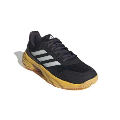 adidas Buty tenisowe CourtJam Control 3 Clay/Piasek czarne/żółte męskie