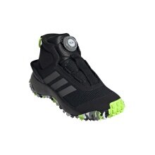 adidas Buty trekkingowe Fortatrail Boa (All Terrain, system sznurowania BOA) czarne chłopięce