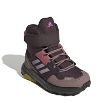 adidas Buty trekkingowe Terrex Trailmaker High COLD.RDY fioletowo/czerwone dziecięce