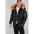 Alpha Industries Kurtka zimowa Polar czarna męska