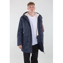 Alpha Industries Kurtka zimowa przeciwdeszczowa Raincoat TL ciemnoniebieska męska