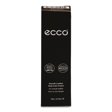 ECCO Krem do pielęgnacji obuwia Leather Care Coffe brązowy - 1 puszka 75ml