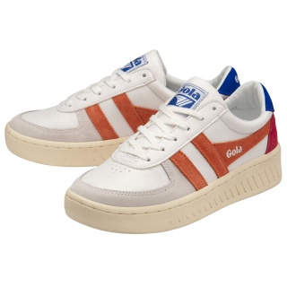 Sneaker Gola Grandslam Trident biały/koralowy/granatowy damski