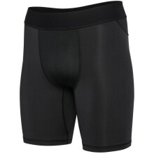 hummel spodnie funkcyjne hmlBL Performance Short Tight (poliester, dopasowane) czarne Mężczyźni