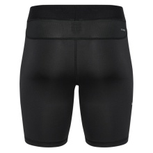 hummel spodnie funkcyjne hmlBL Performance Short Tight (poliester, dopasowane) czarne Mężczyźni