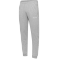 hummel Spodnie dresowe hmlGO Cotton Pant (Bawełna) długie szare dziecięce