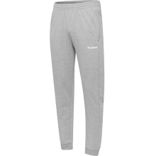 hummel Spodnie dresowe hmlGO Cotton Pant (Bawełna) długie szare dziecięce