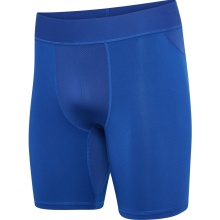 spodnie funkcyjne hmlBL Performance Short Tight (poliester, dopasowane) ciemnoniebieskie męskie