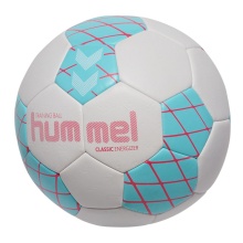 hummel piłka ręczna hmlClassic Energizer HB (rozmiar 3) biało-niebiesko-czerwona - 1 sztuka