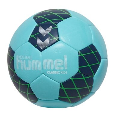 hummel Piłka ręczna hmlClassic Kids HB (Rozmiar 0.0) niebiesko/marynarski/zielony - 1 sztuka