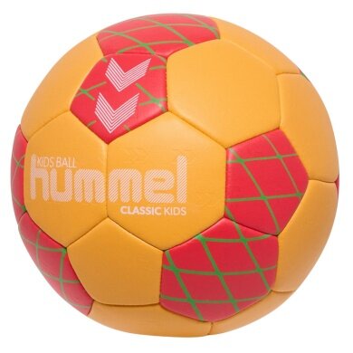 hummel Piłka ręczna hmlClassic Kids HB (Rozmiar 0,0) pomarańczowo/czerwona/zielona - 1 sztuka