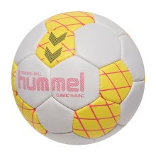 hummel Piłka ręczna hmlClassic Trening HB (rozmiar 3) biała/żółta - 1 sztuka