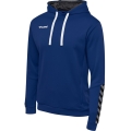 hummel Sportowa bluza z kapturem hmlAUTHENTIC Poly Hoodie (dzianina poliestrowa) z kapturem granatowa męska