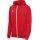 hummel Sportowa bluza z kapturem hmlAUTHENTIC PL Zip Hoodie (100% rec. poliester) czerwony męski