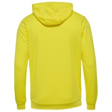 hummel Sportowa kurtka z kapturem hmlAUTHENTIC PL Zip Hoodie (100% rec. poliester) żółta męska