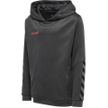 hummel Sportowa bluza z kapturem hmlAUTHENTIC Poly Hoodie (dzianina poliestrowa) z kapturem szary asfaltowy dziecięca