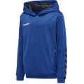 hummel Sportowa bluza z kapturem hmlAUTHENTIC Poly Hoodie (dzianina poliestrowa) z kapturem granatowa dziecięca