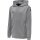 hummel Sportowa bluza z kapturem hmlCORE XK Poly Sweat Hoodie (materiał poliestrowy) z kapturem szara dziecięca