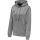 hummel Sportowa bluza z kapturem hmlCORE XK Poly Sweat Hoodie (materiał poliestrowy) z kapturem szara Damska