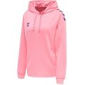 hummel Sportowa bluza z kapturem hmlCORE XK Poly Sweat Hoodie (materiał poliestrowy) z kapturem różowa damska