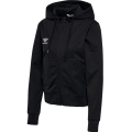 hummel Bluza z kapturem hmlGO 2.0 Full-Zip Hoodie (miękki materiał dresowy) czarna Damska