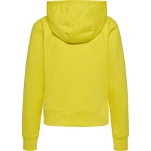 hummel Bluza z kapturem hmlGO 2.0 Full-Zip Hoodie (miękki materiał dresowy) żółta Damska