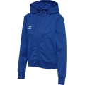 hummel Bluza z kapturem hmlGO 2.0 Full-Zip Hoodie (miękki materiał dresowy) granatowy Damski